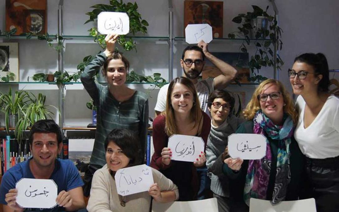 De refugiados a profesores de idiomas en Barcelona